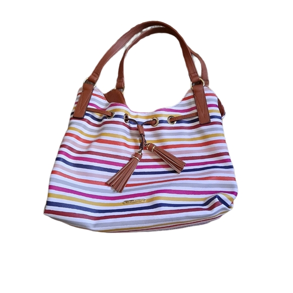 Liz Claiborne Handbags - NWOT Liz Claiborne candy stripped bag